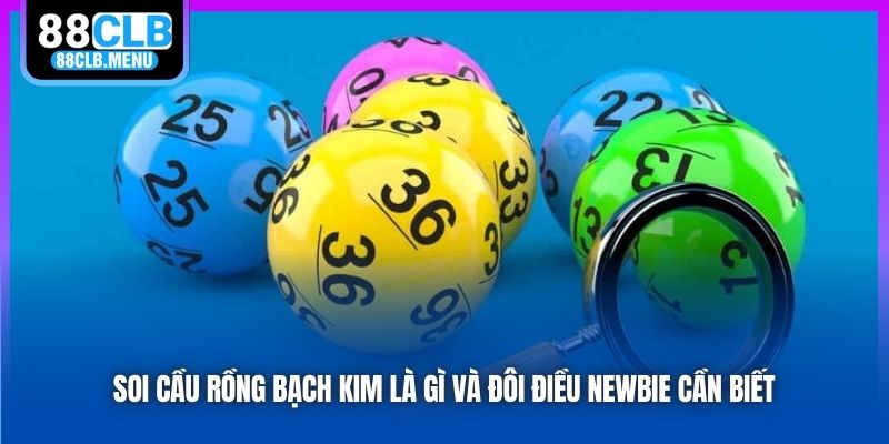 Soi cầu rồng bạch kim là gì và đôi điều newbie cần biết